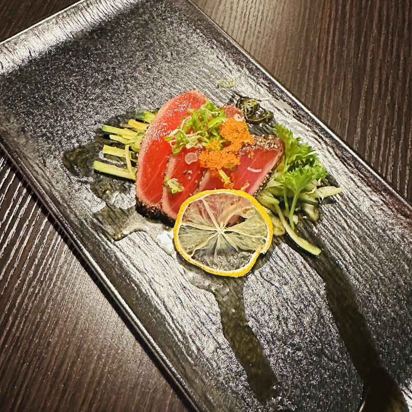 Black Pepper Tuna Tataki (3)